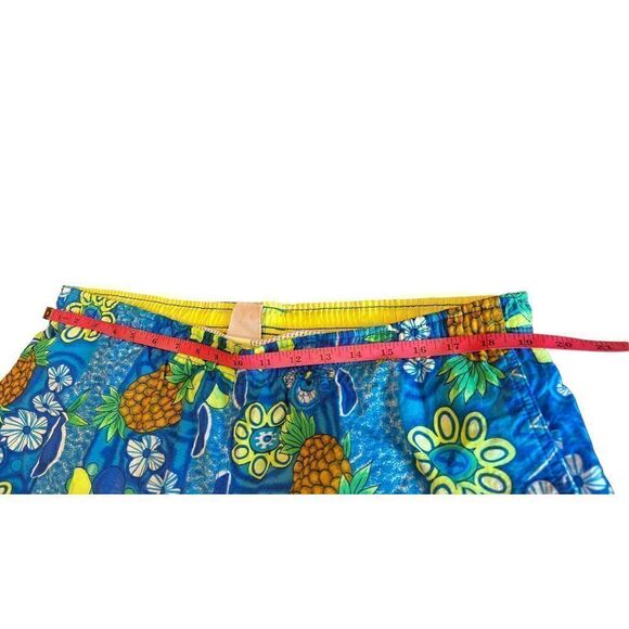 Speedo men’s swim trunk bathing suit pineapple tropical fun funky shorts large - Picture 3 of 6